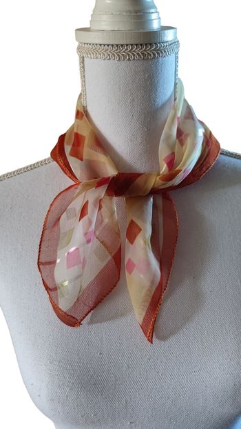Foulard coloré