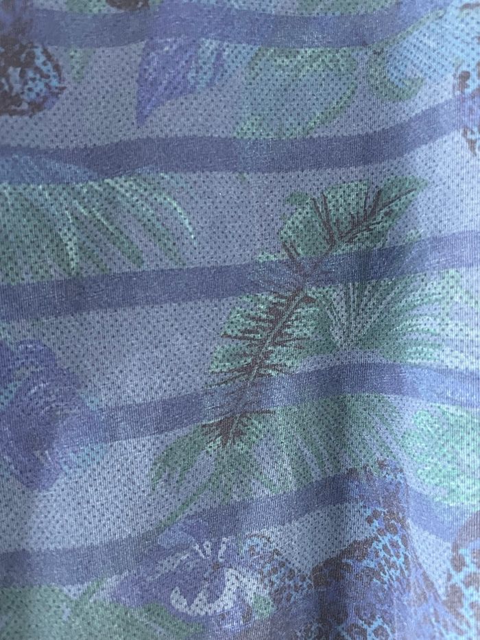 T-shirt bleu manches longueur - photo numéro 2