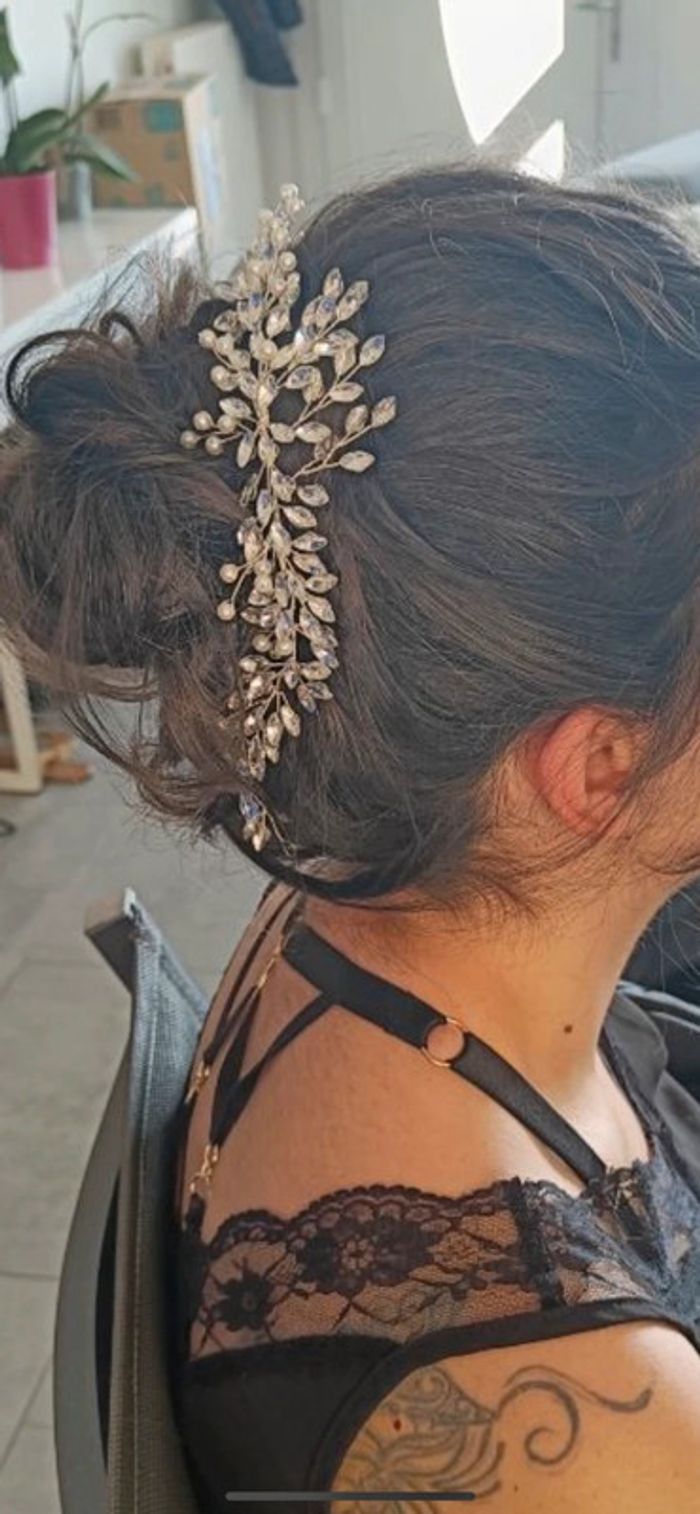 Bijoux de cheveux pour  mariage