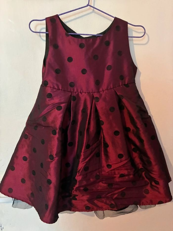 Magnifique robe à reflets changeant, taille 23 mois. - photo numéro 2