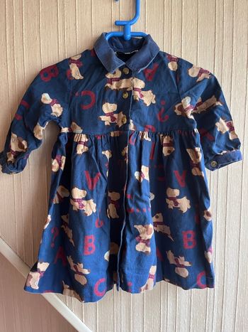 Robe à motif 9-12 mois