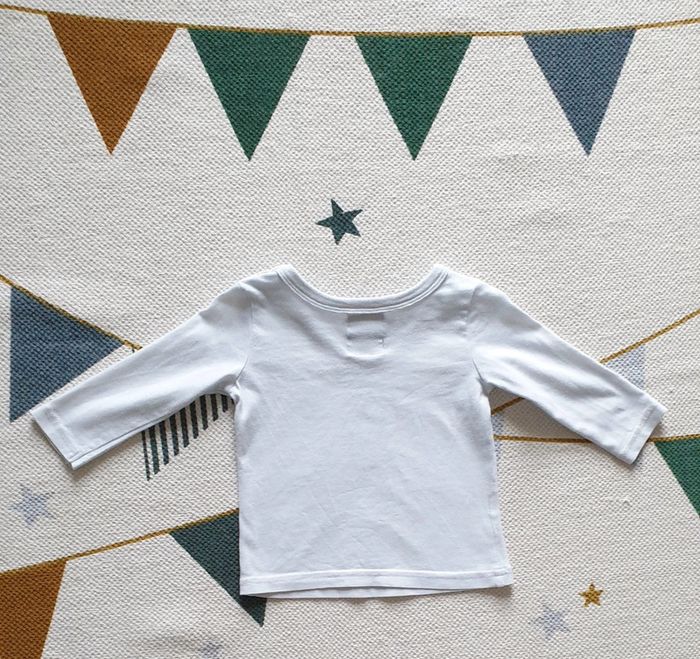 T-shirt manches longues, Mum's little sailor, taille 9 mois, Tape-à-l'oeil - photo numéro 3
