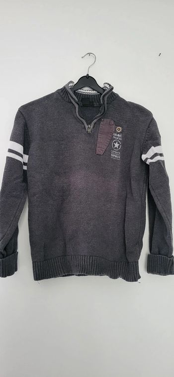 Pull gris garçon 👦