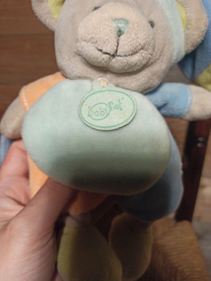 Peluche doudou ours baby nat be - photo numéro 6