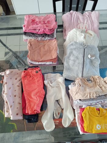 Lot 1 mois fille hiver 