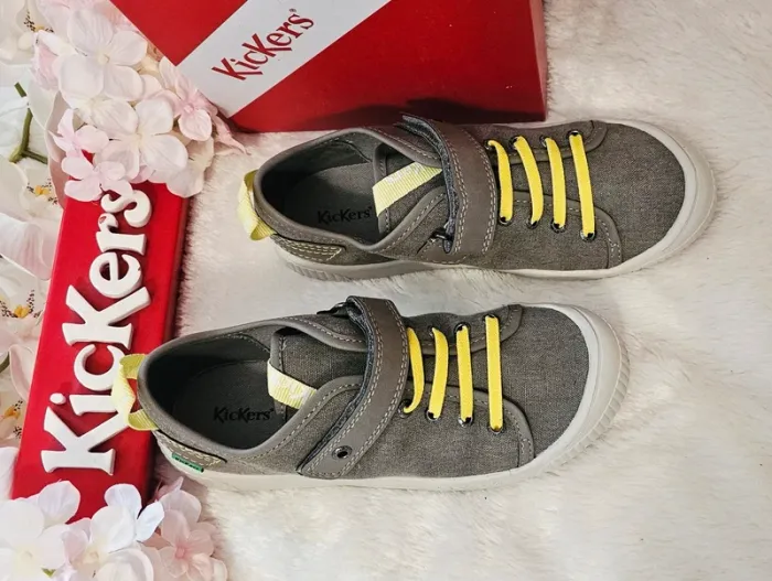 Baskets Sneakers Tennis Scratch Élastique Kickers T34 - photo numéro 3