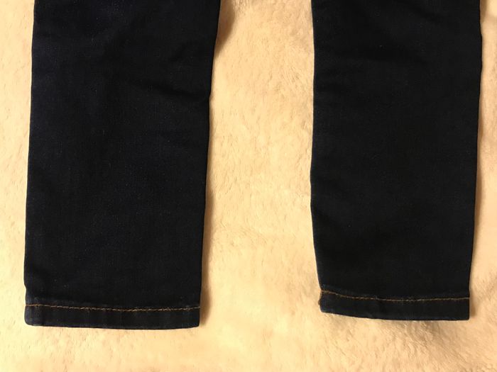 Jean skinny bleu marine taille 5ans Vertbaudet - photo numéro 7