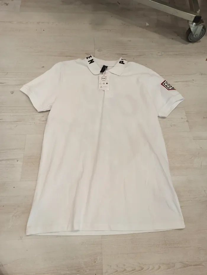 Polo blanc homme xxl - photo numéro 2