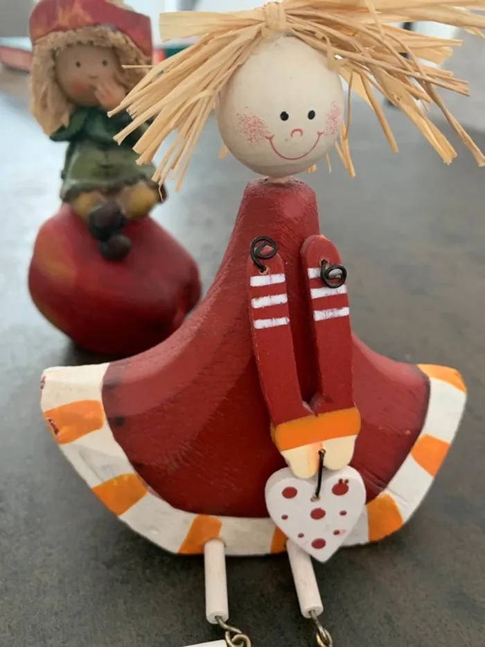 Lot décorations 3 personnages - photo numéro 3