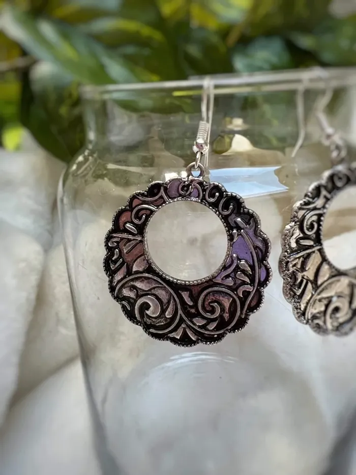 Boucles d’oreilles Neuves 🩶 - photo numéro 3