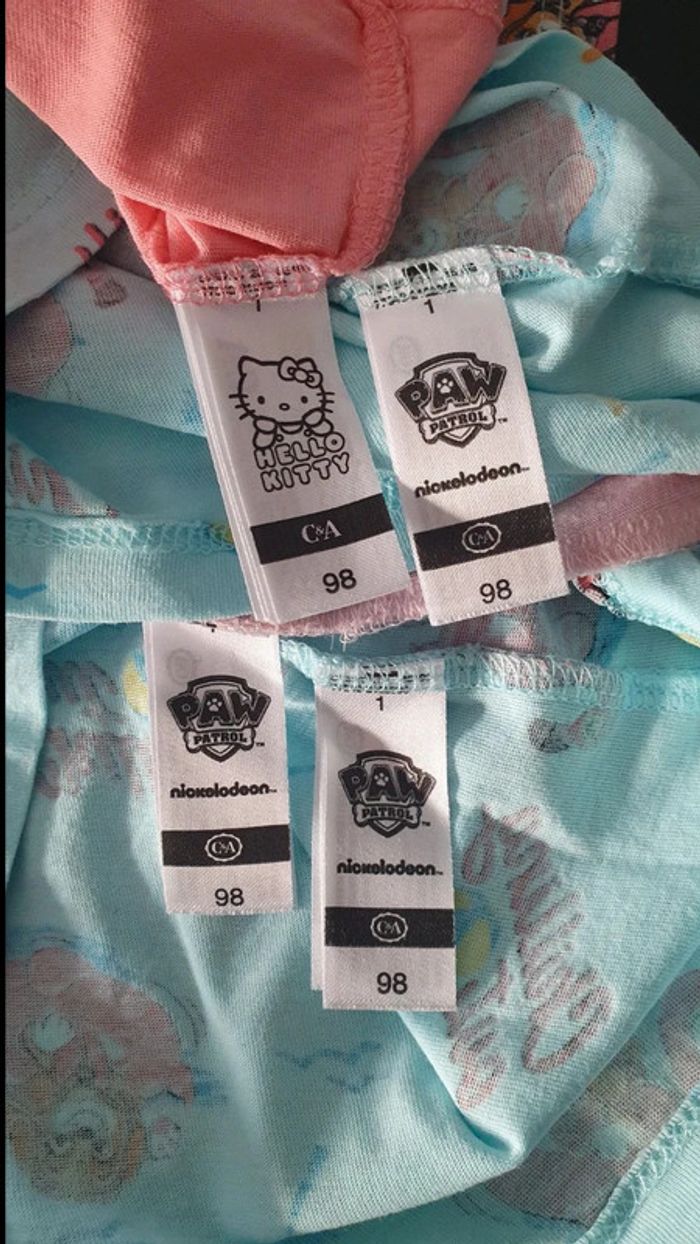 Lot de 2 pyjamas shorts 98 cm - photo numéro 10