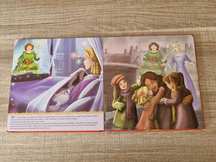 Livre puzzle Barbie et la magie de Noël - photo numéro 7