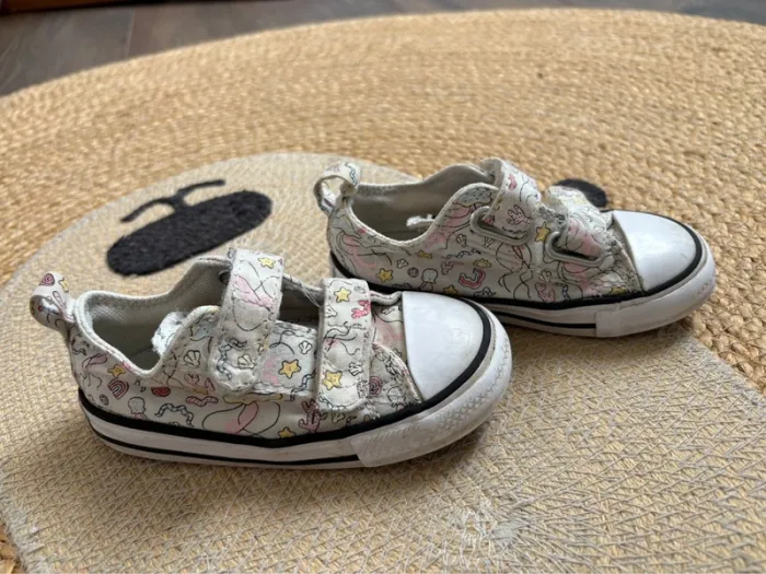 Baskets scratch enfant Mermaid beige Converse 23 - photo numéro 10