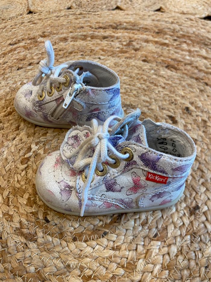 Chaussures bébé fille taille 20 Kickers - photo numéro 4