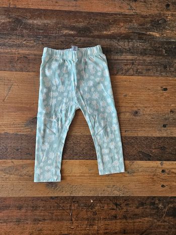 Jolie legging imprimé fleuris 2ans