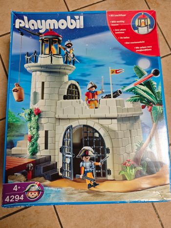 Playmobil 4294 Soldats avec phare fortifié