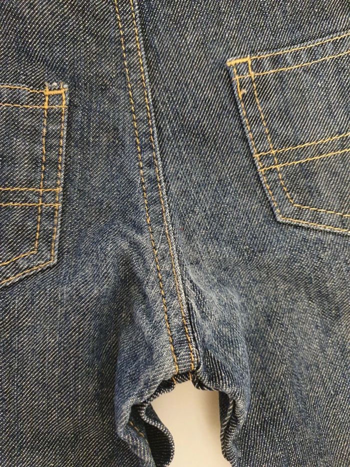 Salopette Jean Petit Bateau Unisexe 3 mois - photo numéro 4