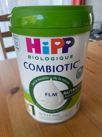 Lait infantile premier âge HIPP biologique
