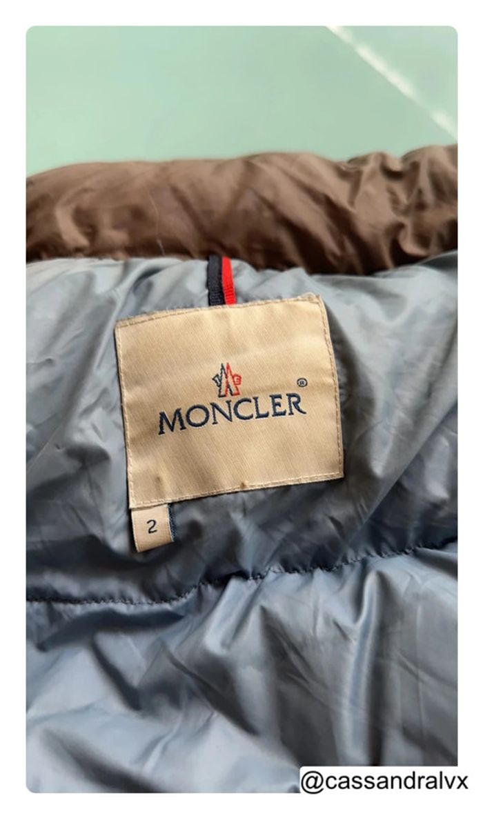 Doudoune Moncler marron - photo numéro 13