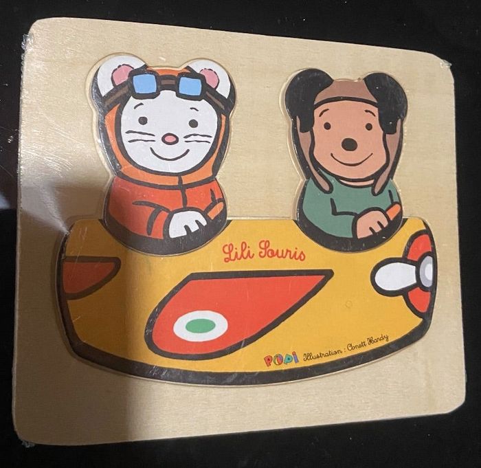 Petit puzzle neuf double face