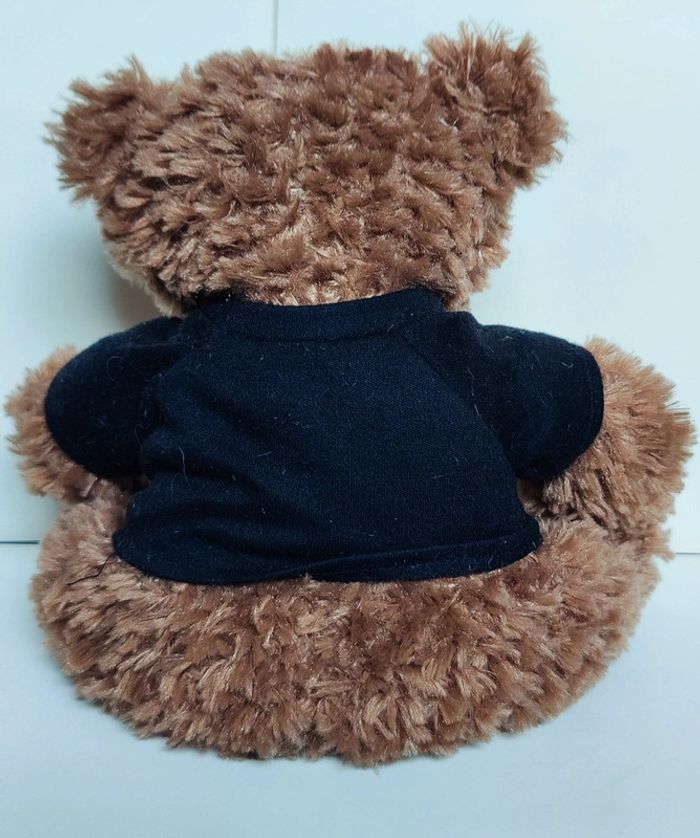 Peluche ours T-shirt "I was in Paris" - photo numéro 3