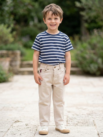 Jean beige 3 ans Stone Valley Neuf