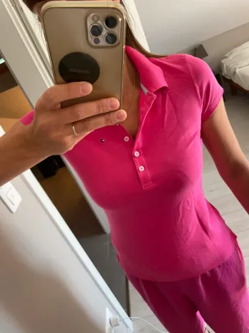 Polo Tommy Hilfiger rose