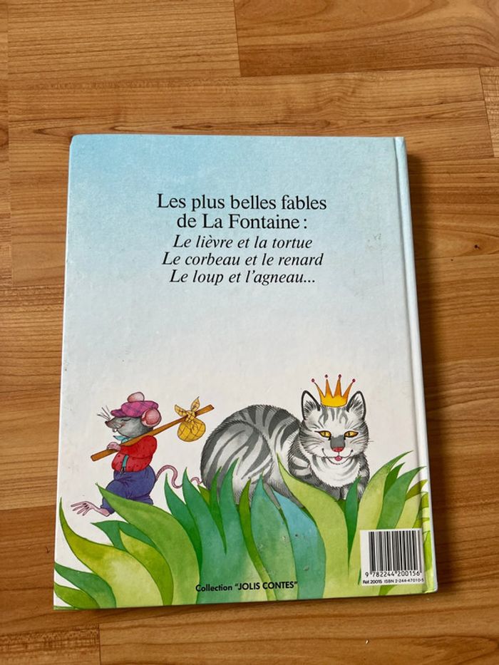 Les fables de la fontaine ( livre ) édition Lito - photo numéro 3