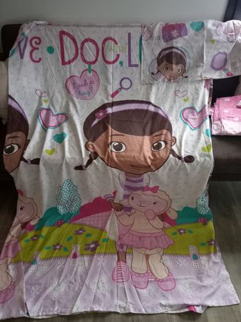 Housse de couette + taie d'oreiller