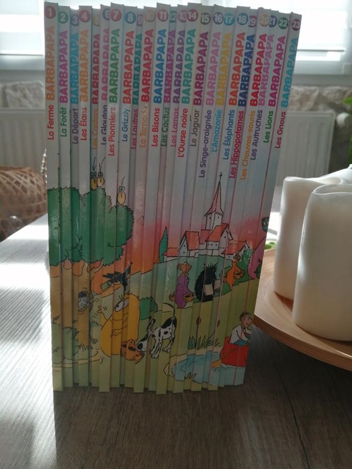 livres "Barbapapa"