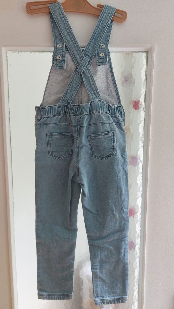 Salopette en jeans petit bateau taille 3 ans - photo numéro 6
