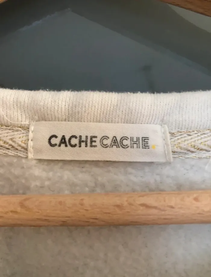 Sweat cache cache chaton - photo numéro 4