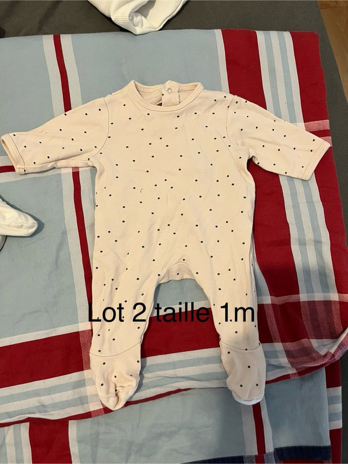 Lot pyjama bébé fille 1 mois