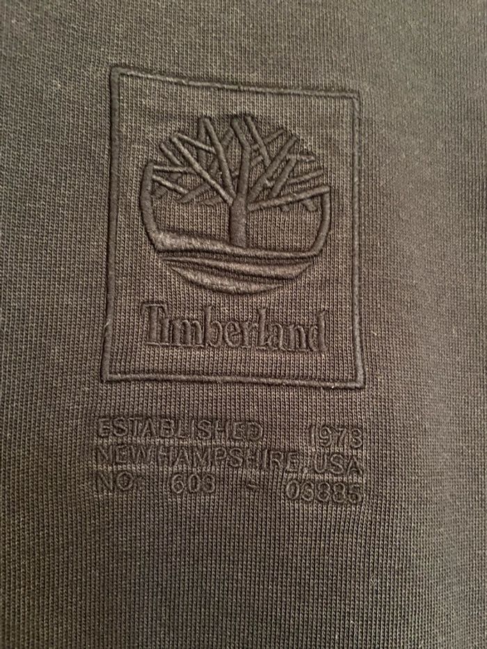 Sweat-shirt Timberland noir poche ventrale taille M - photo numéro 5