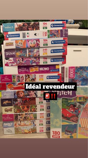 Lots de puzzles Disney 