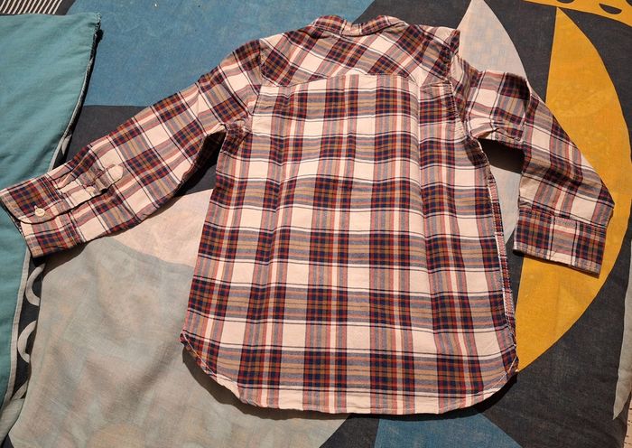 Chemise à carreaux 5-6 ans - photo numéro 3