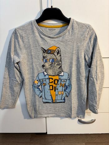T-shirt manches longues vertbaudet 8 ans 