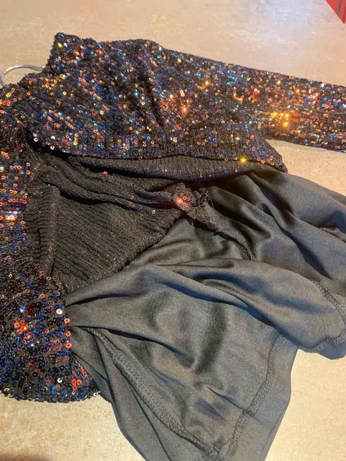 Top sequins ML Mango - photo numéro 5