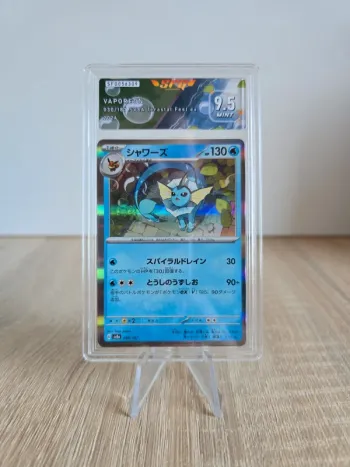 Carte gradée SFG Vaporeon 9.5 aquali