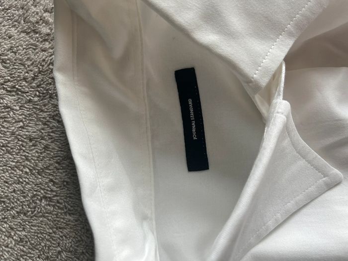 Chemise blanche Journal Standard – 100 % coton – Taille L/XL estimée – Intemporelle - photo numéro 5
