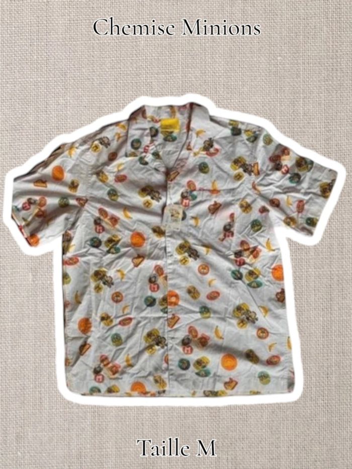 Chemise manches courtes - Minions - De chez Celio - Neuf - Taille M - photo numéro 2
