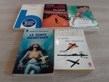 Lot de 5 livres de poche(13)(1€ les 5)