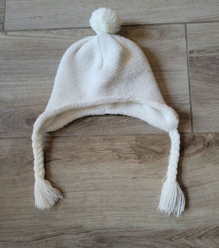 Bonnet à pompon taille 9/12mois (44cm)