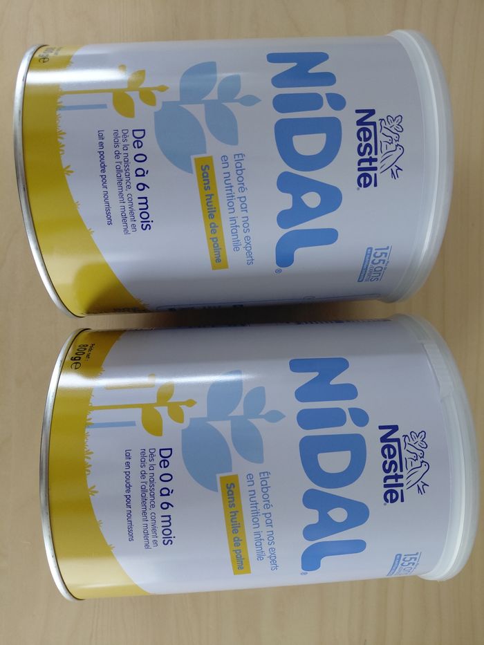 Lait infantile Nidal 1
