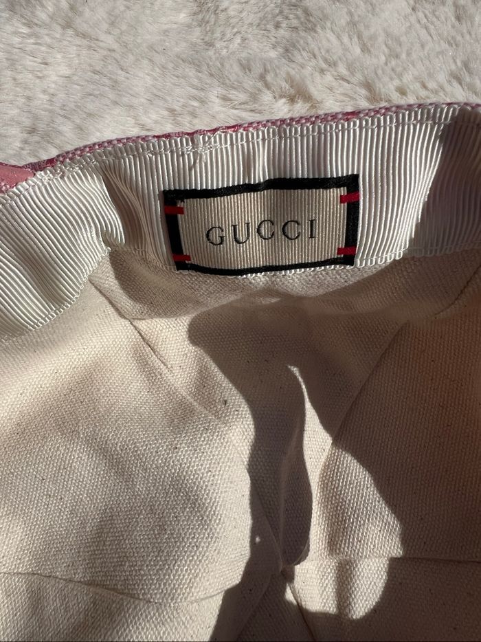 Casquette Gucci dubai rose - photo numéro 6