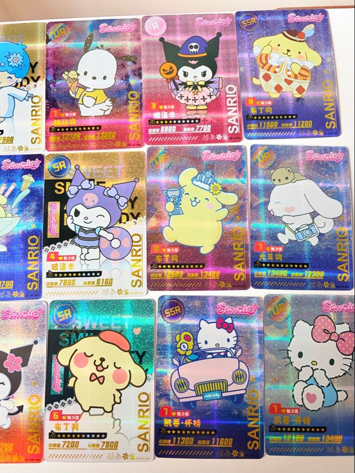 Lot de 15 cartes Hello Kitty and Friends #5 - photo numéro 3