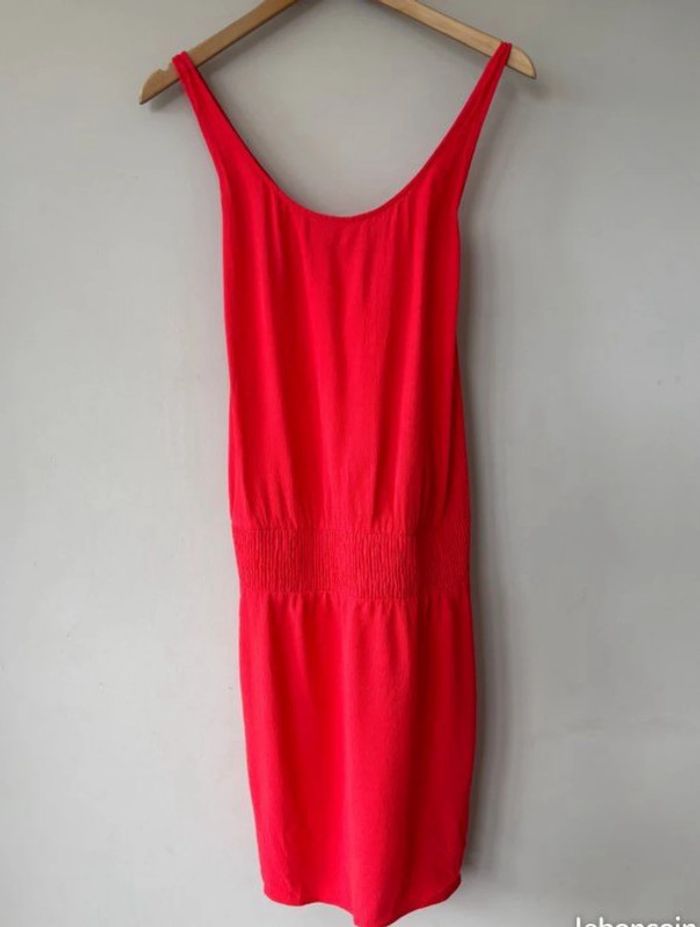 Robe rouge corail Ba&sh