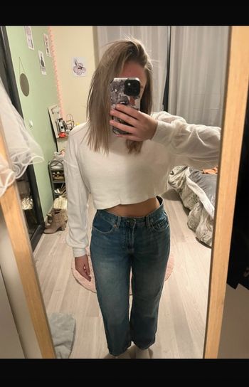 Jean bleu stradivarius