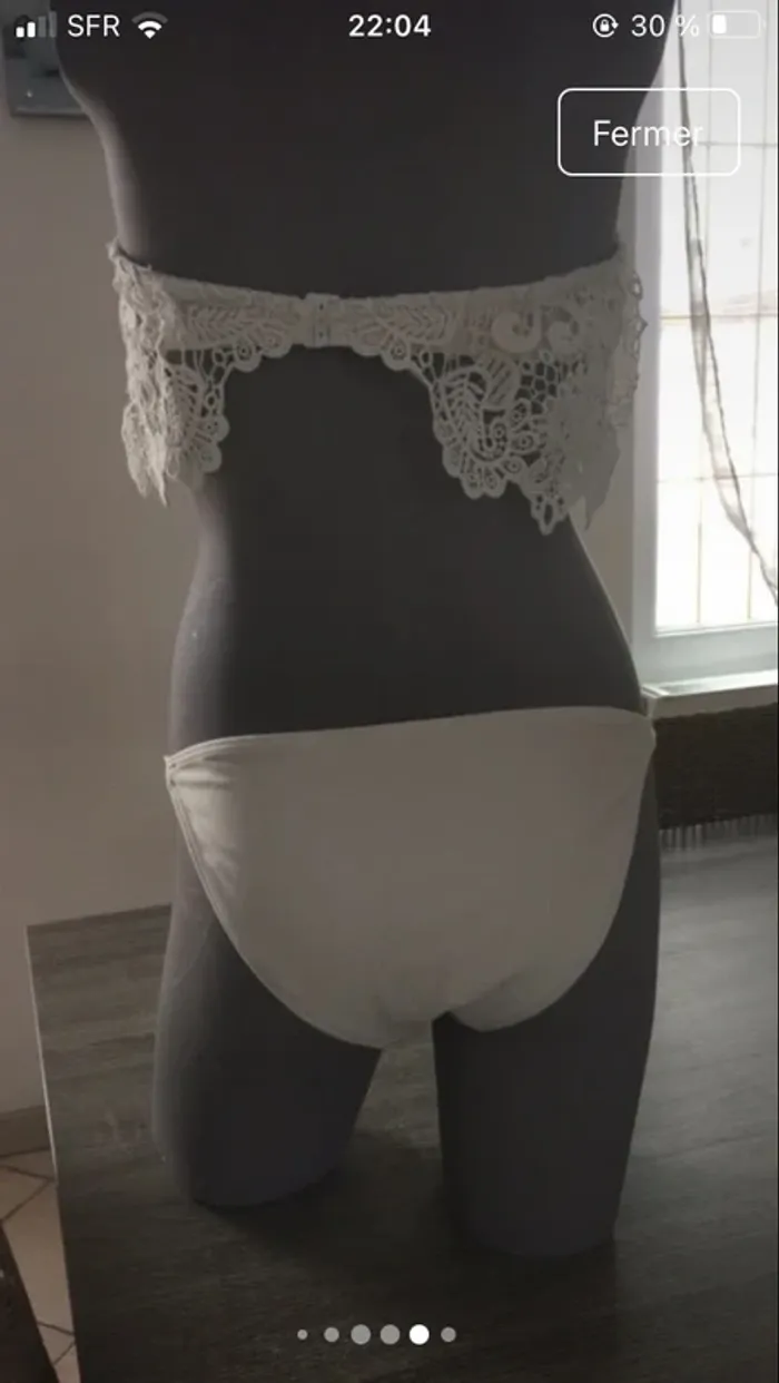 Superbe maillot de bain broderie en 38/40 neuf - photo numéro 5