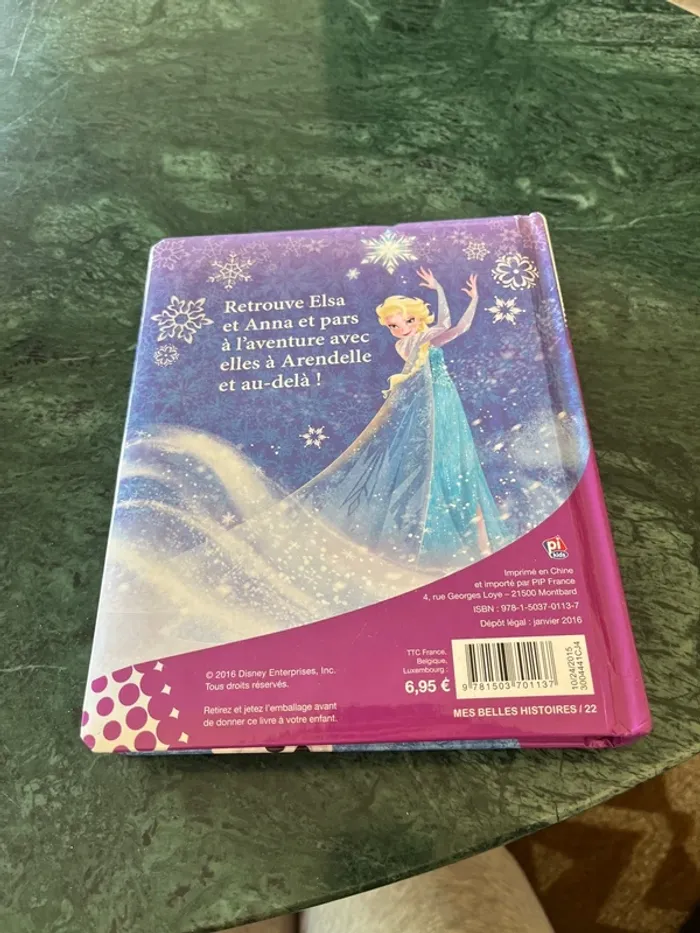 Livre Disney la reine des neiges - photo numéro 2